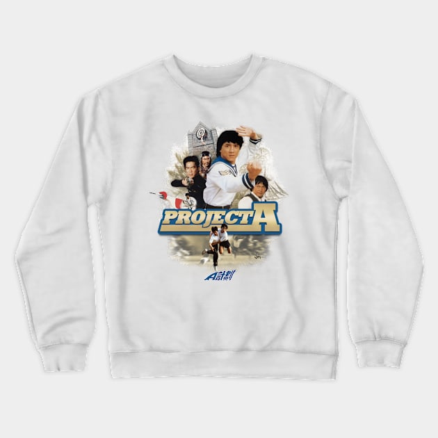 Jackie Chan: PROJECT A (Clocktower) Crewneck Sweatshirt by HKCinema